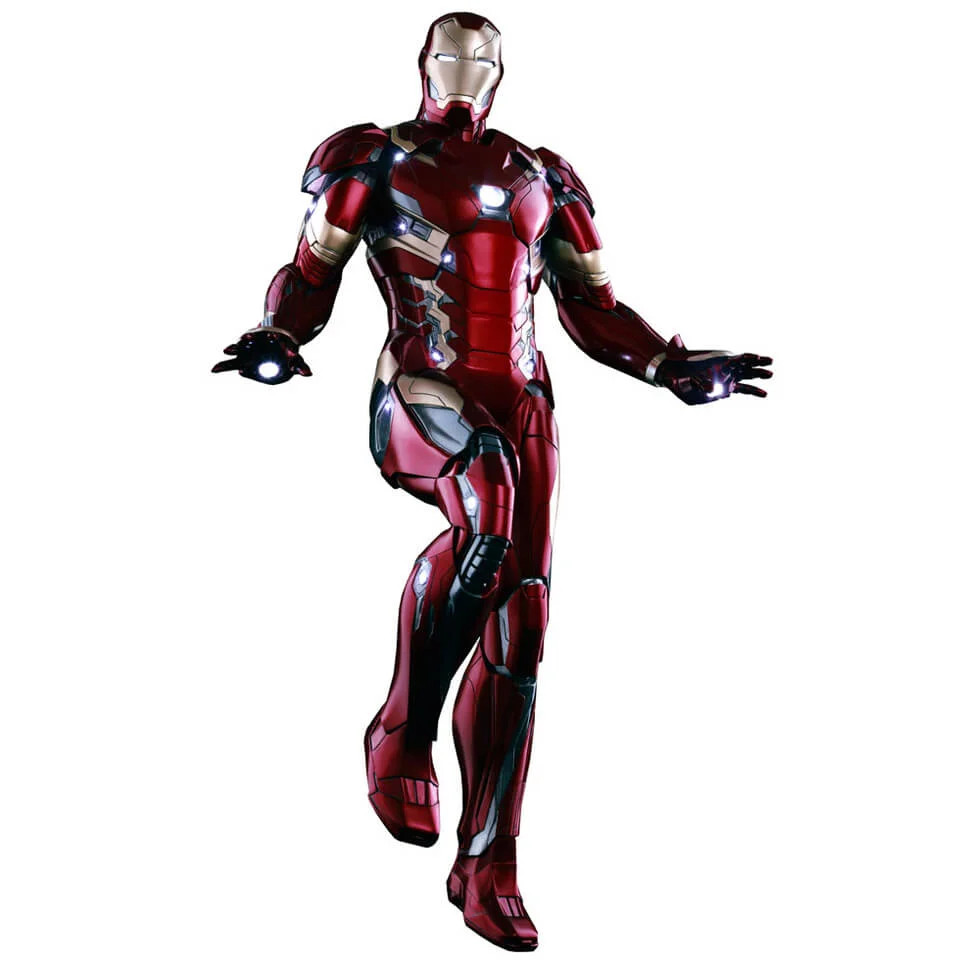 Hot Toys Marvel Captain America Civil War Iron Man MarkXLVI 12 Inch Figure Image 1