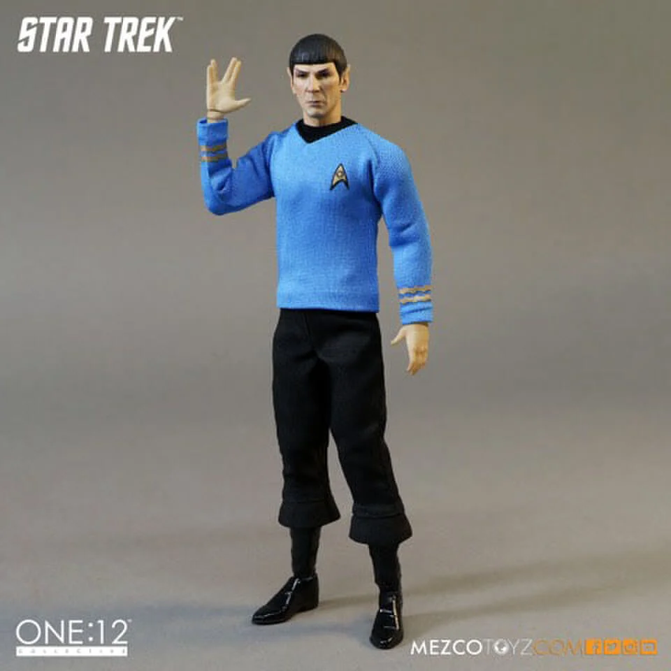 Mezco Toys Star Trek Spock 6 Inch Action Figure Image 1