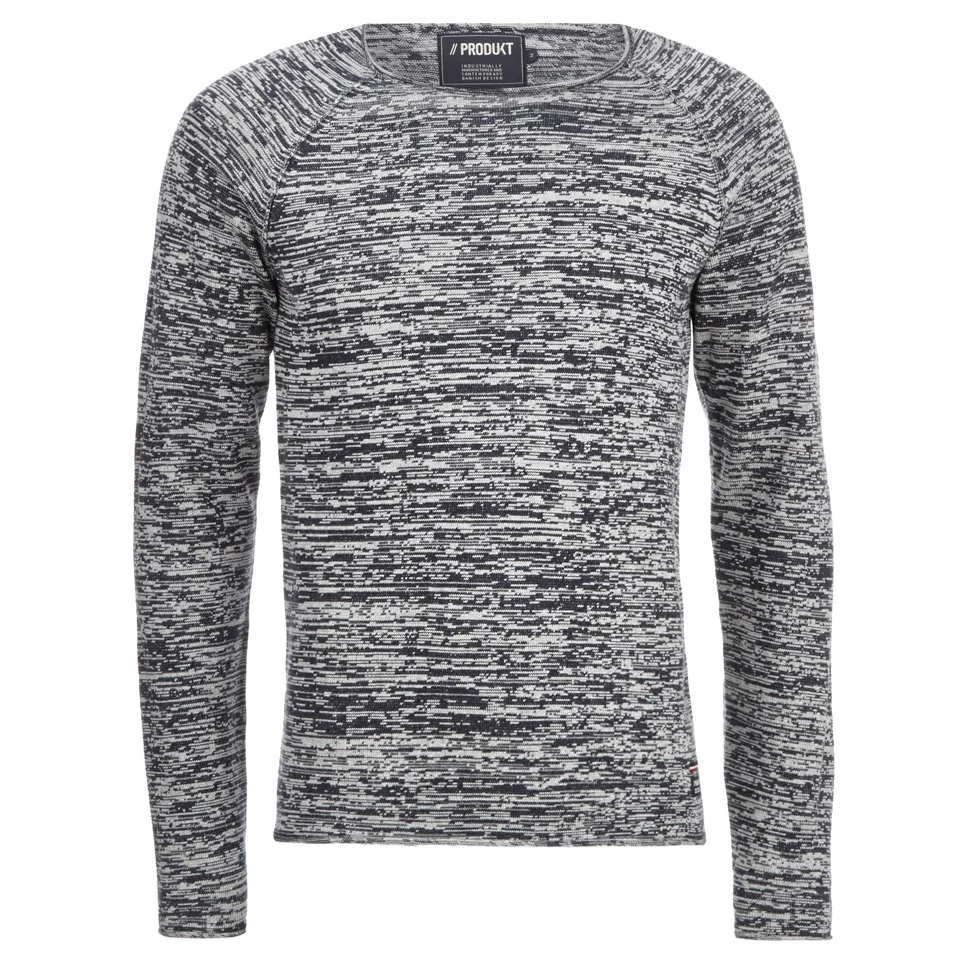 Produkt Men's Space Dye Jumper - Cloud Dancer - S - Stone Image 1