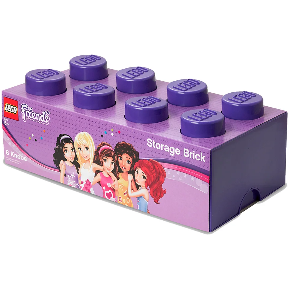 LEGO Storage Brick 8 - Lilac Image 1