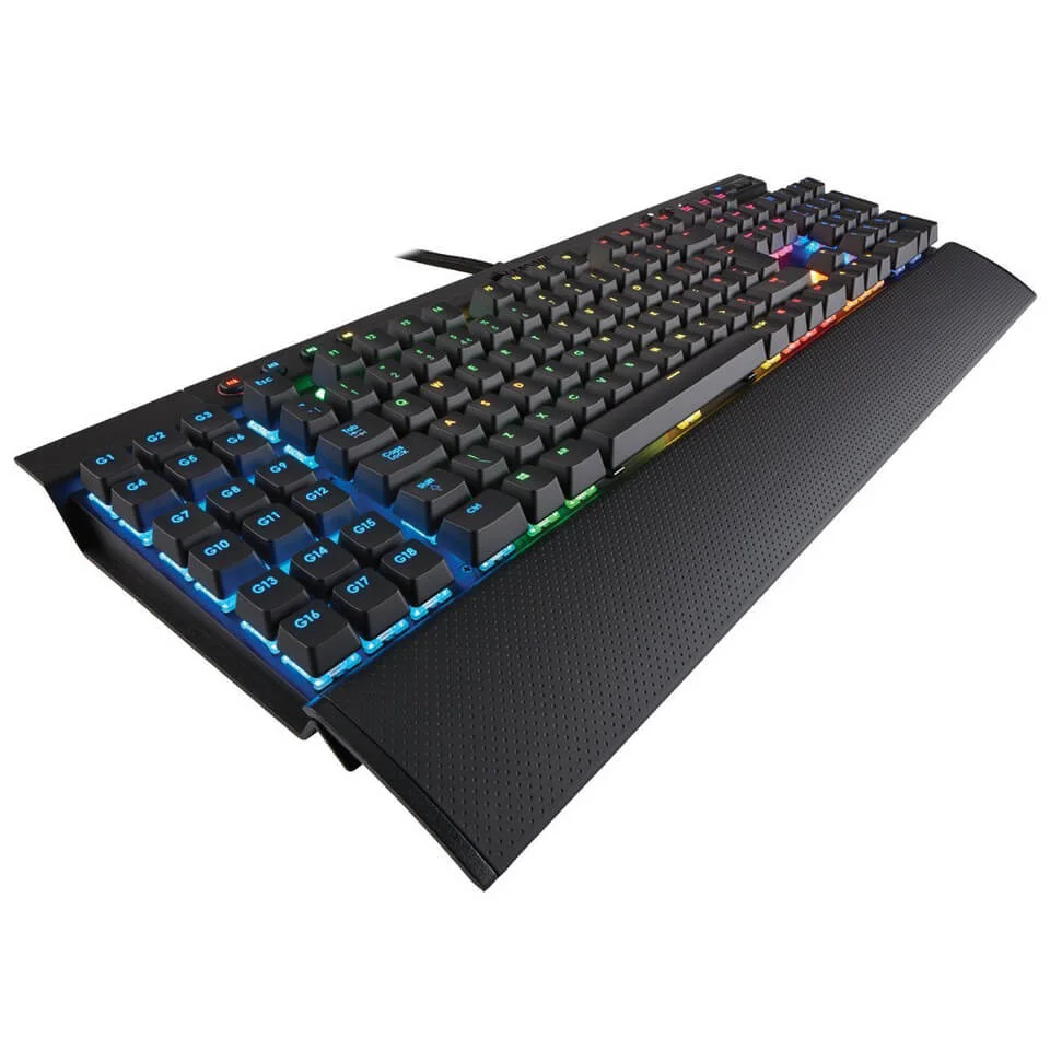 Corsair Gaming K95 RGB Cherry MX Red Performance Multi-Colour RGB Backlit MMO/RTS Mechanical Gaming Keyboard Image 1