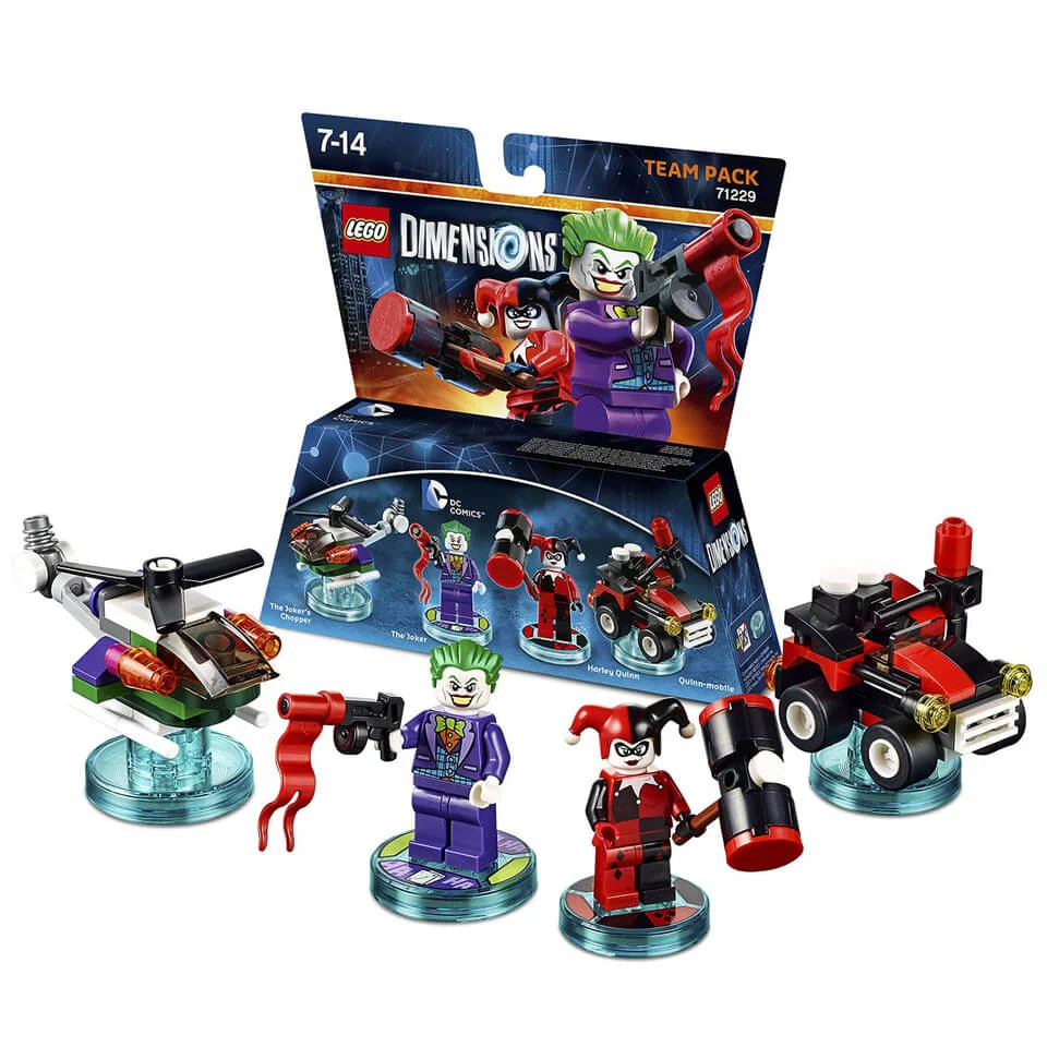 LEGO Dimensions DC Joker Harley Team Pack Image 1