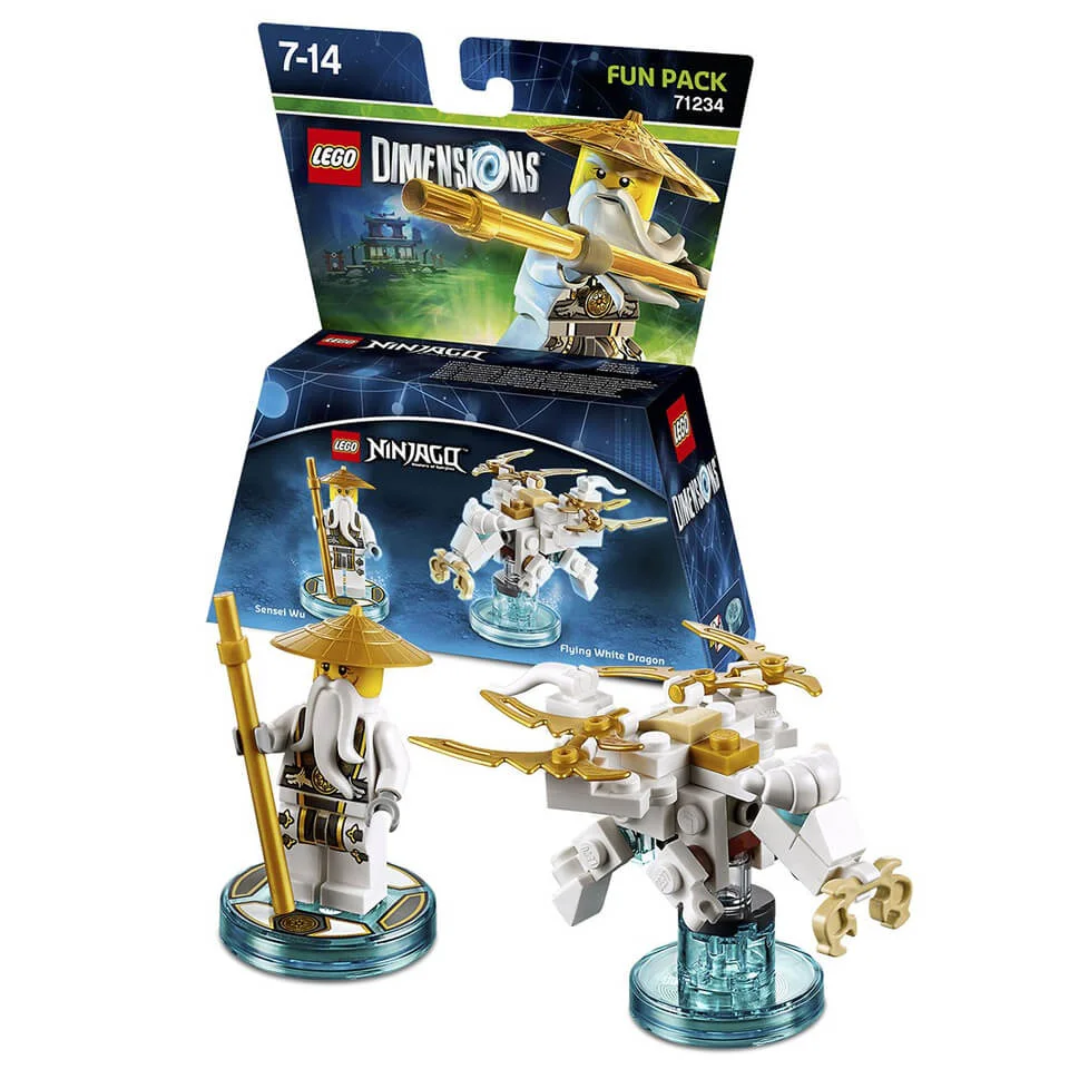 LEGO Dimensions Ninjago Sensei Wu Fun Pack Image 1