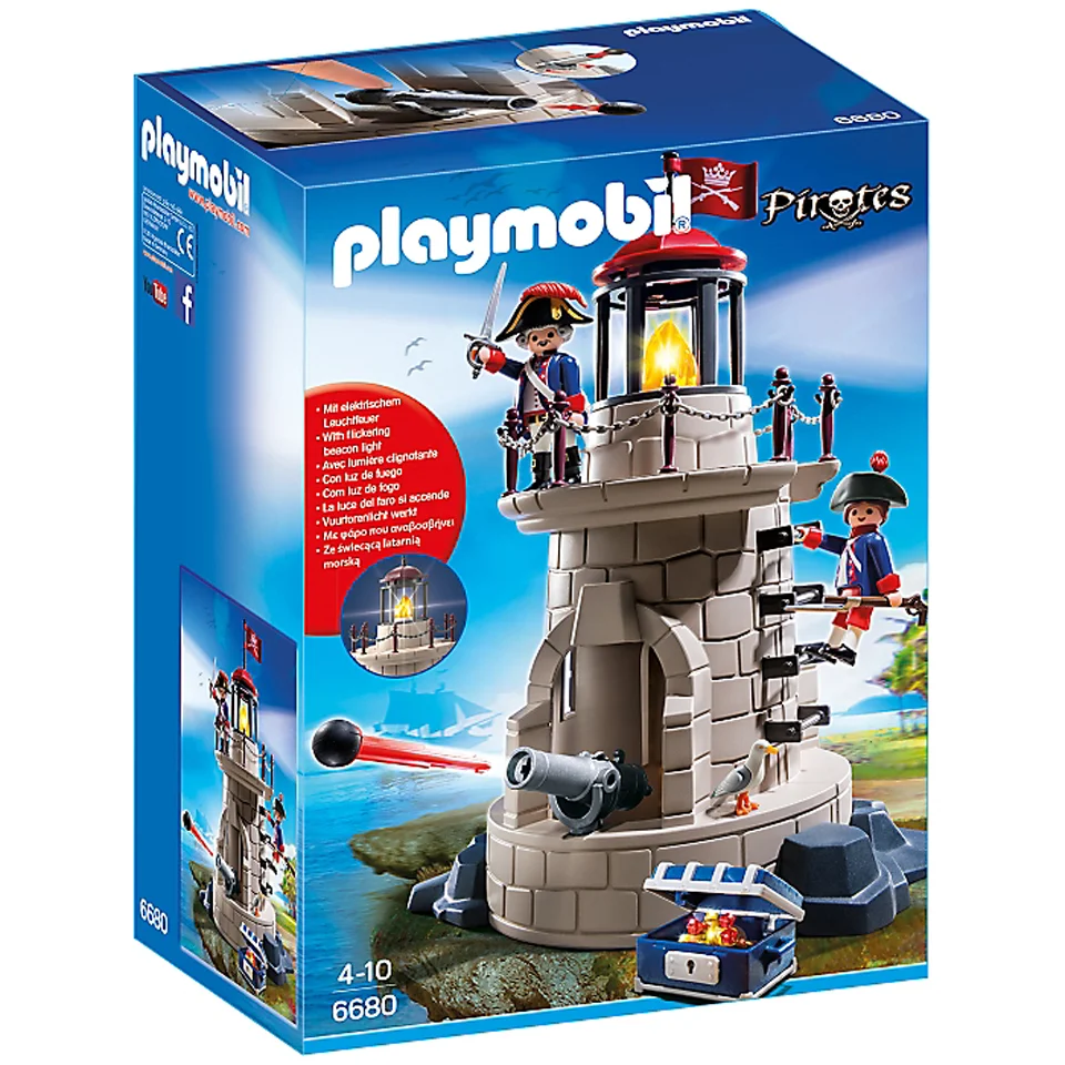 Playmobil Pirates Soldier Tower with Beacon (6680) Image 1