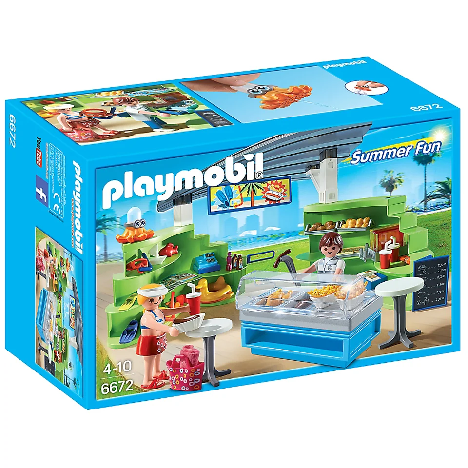 Playmobil Summer Fun Splish Splash Café (6672) Image 1