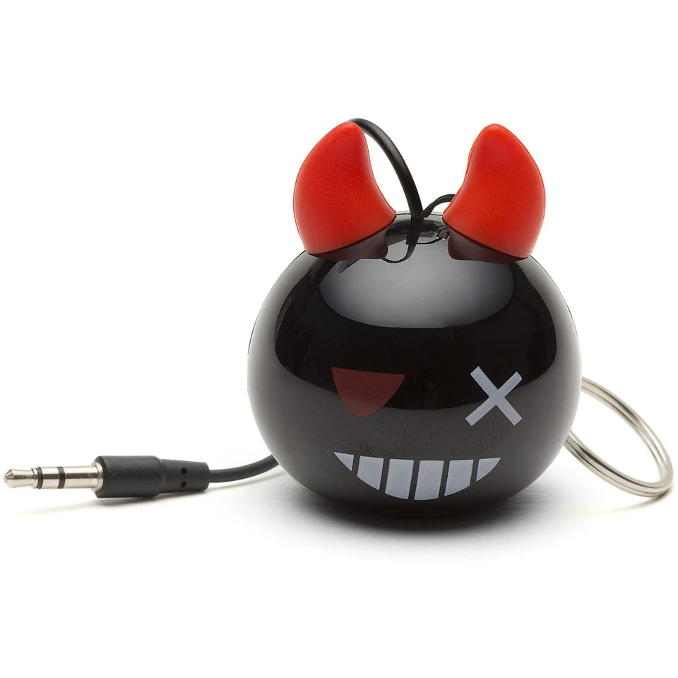 KitSound Mini Buddy Devil Bomb Portable Speaker - Black Image 1