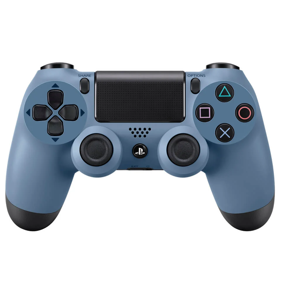 Official Sony Limited Edition Grey Blue DualShock 4 Controller Image 1