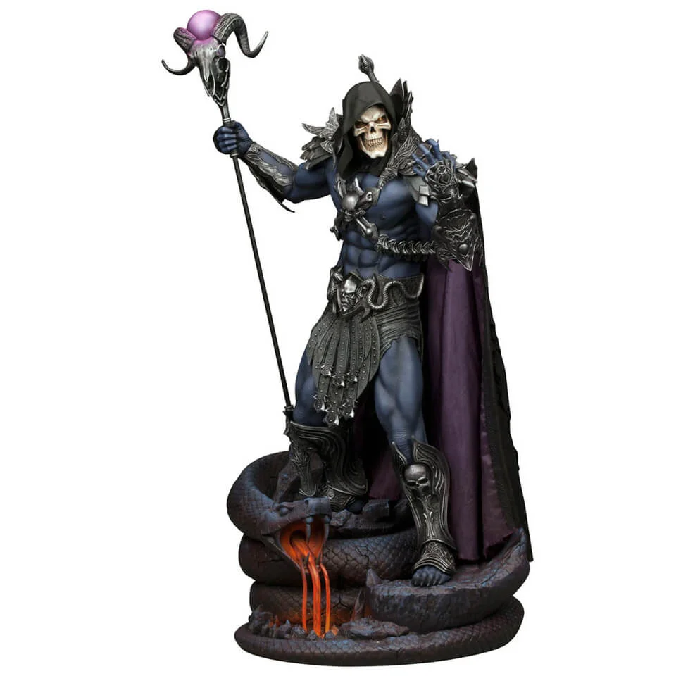 Sideshow Collectibles Masters of the Universe Skeletor 21 Inch Statue Image 1