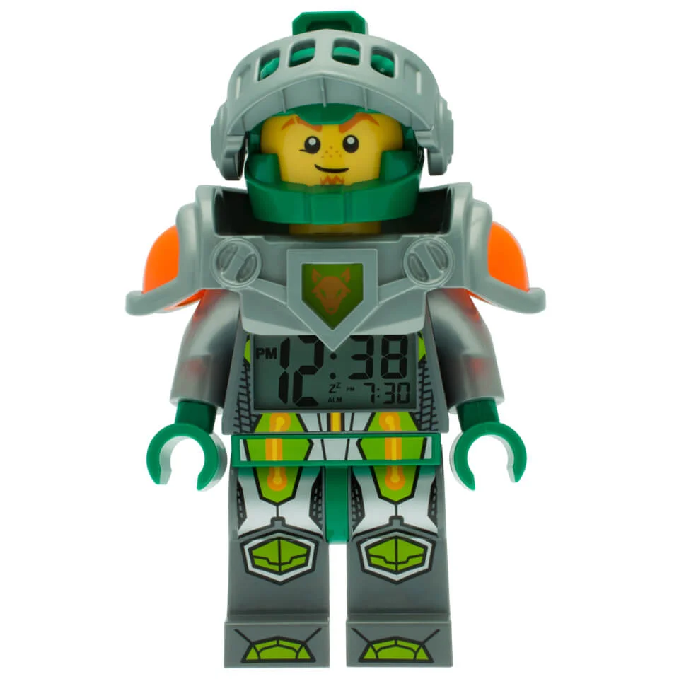 LEGO Nexo Knights Aaron Mini Figure Alarm Clock Image 1