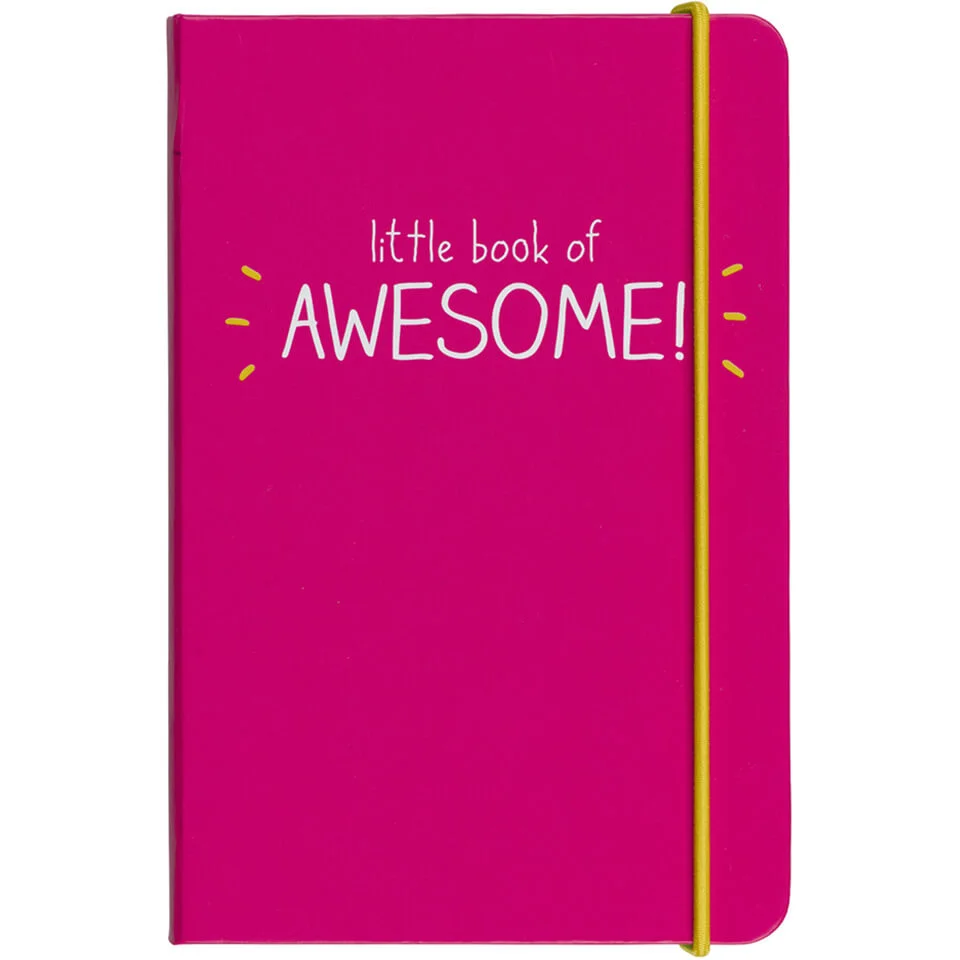 Happy Jackson Little Book of Awesome Pink Notebook Image 1