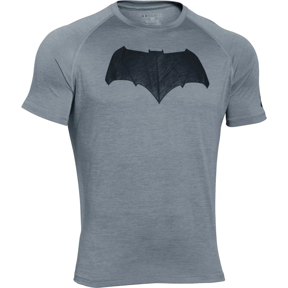 Under Armour Men's Transform Yourself Batman T-Shirt - Grey - S - Grey Image 1