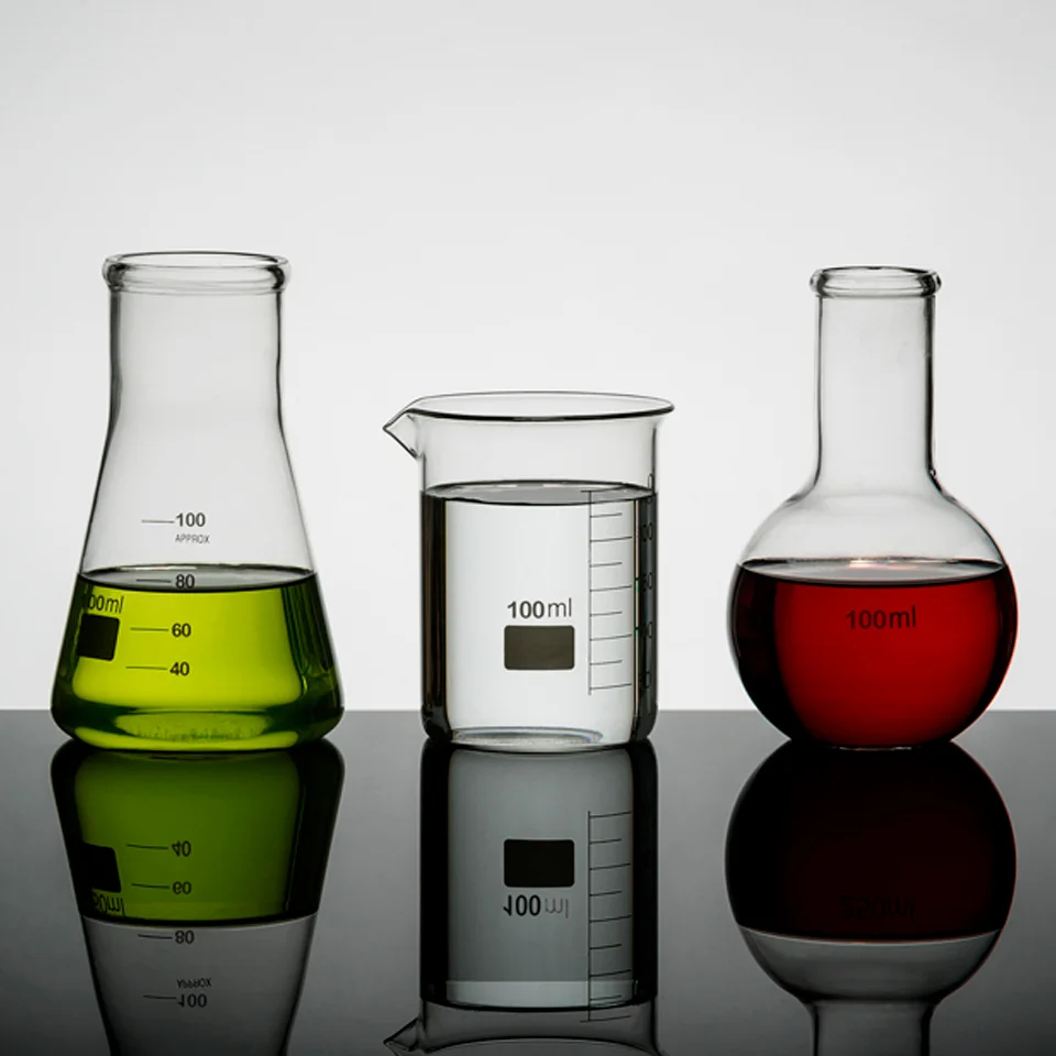 Lab Mini Science Flasks (Set of 3) (100ml) Image 1
