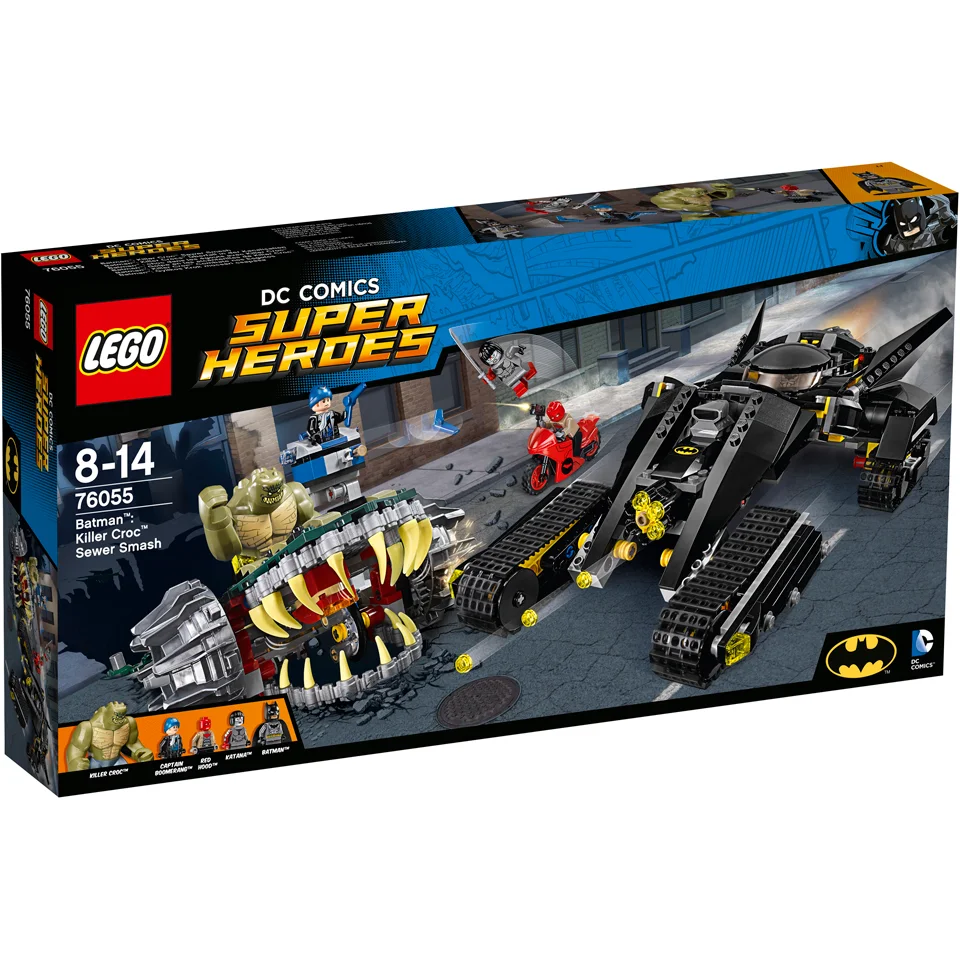 LEGO Superheroes: Batman: Killer Croc Sewer Smash (76055) Image 1