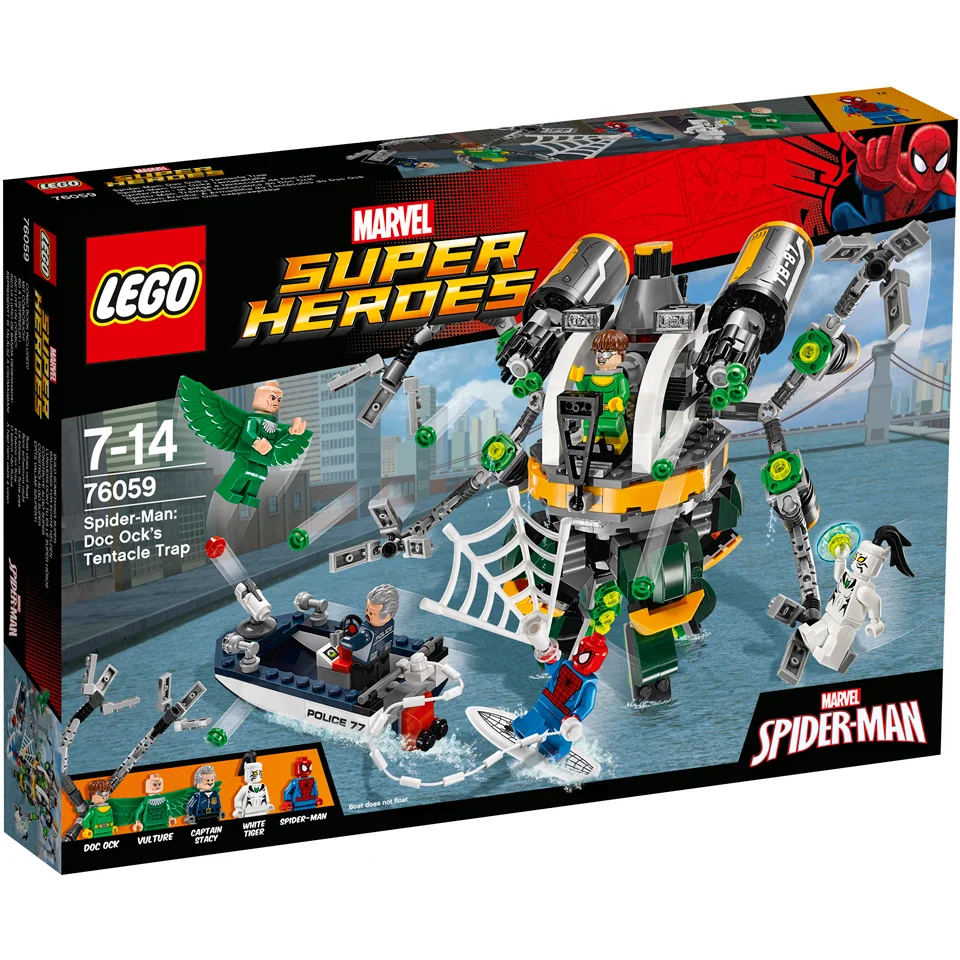 LEGO Superheroes: Spider-Man: Doc Ock's Tentacle Trap (76059) Image 1