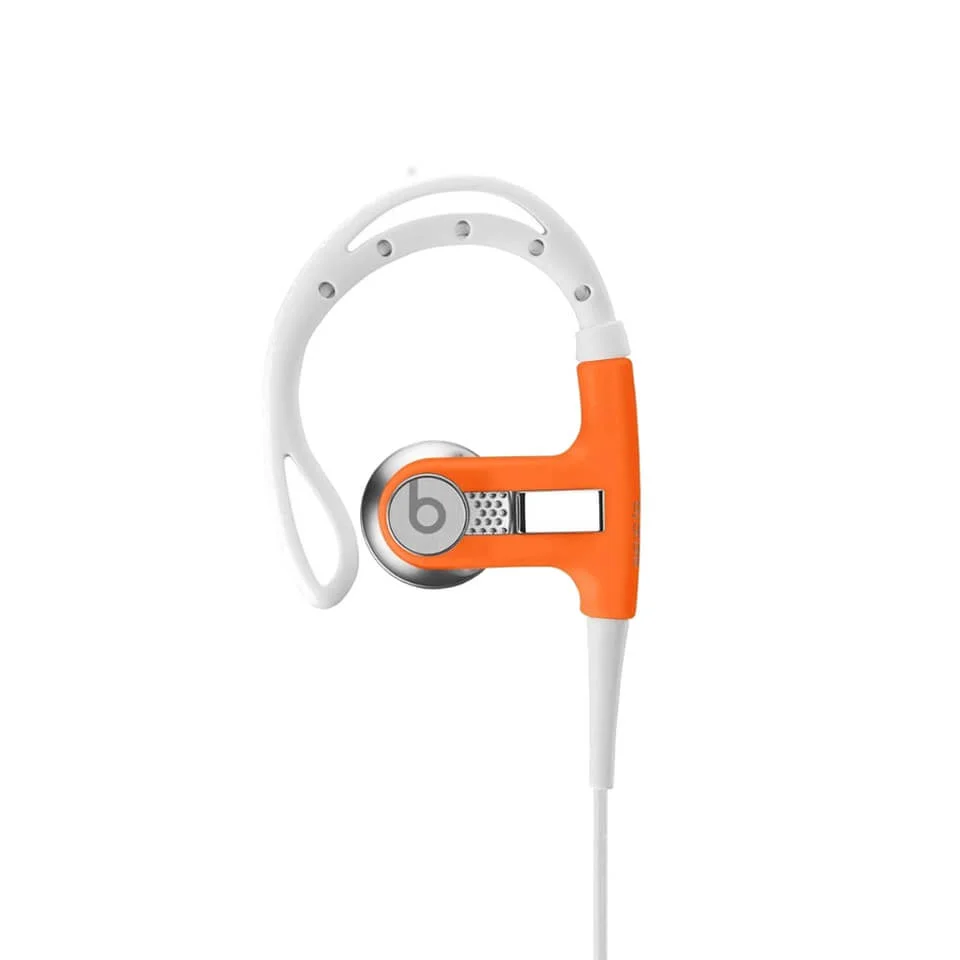 Beats by Dr. Dre Powerbeats In-Ear Earphones - Neon Orange - Refurbished Image 1