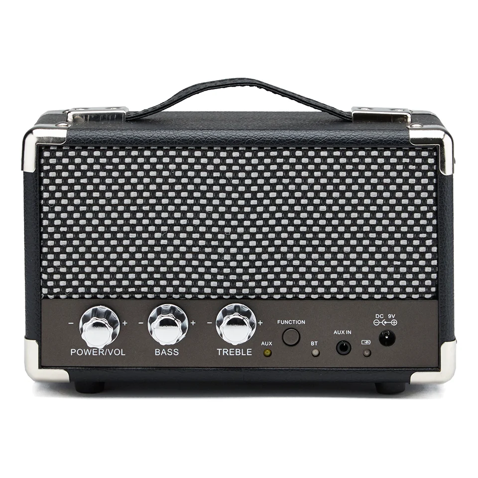 GPO Retro Mini Westwood Bluetooth Speaker - Black Image 1