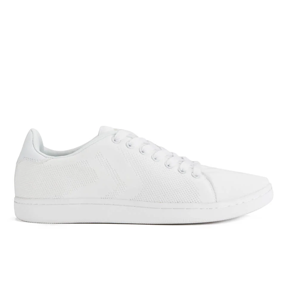 Crosshatch Men's Cross Shot Mesh Trainers - White - UK 12 - White Image 1