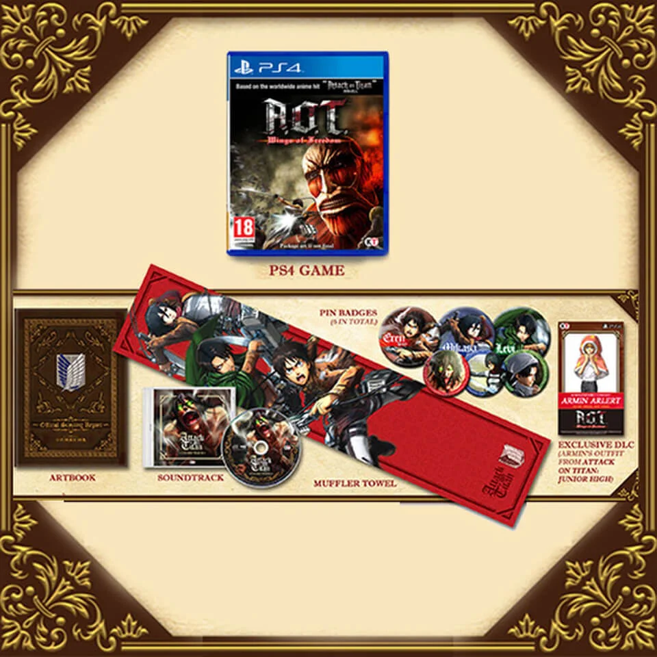 A.O.T. Wings of Freedom Treasure Box Edition Image 1