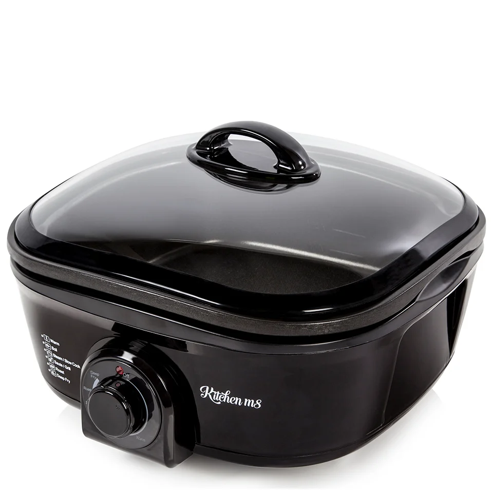 Kitchen M8 8-in-1 Multi Cooker - Black Image 1