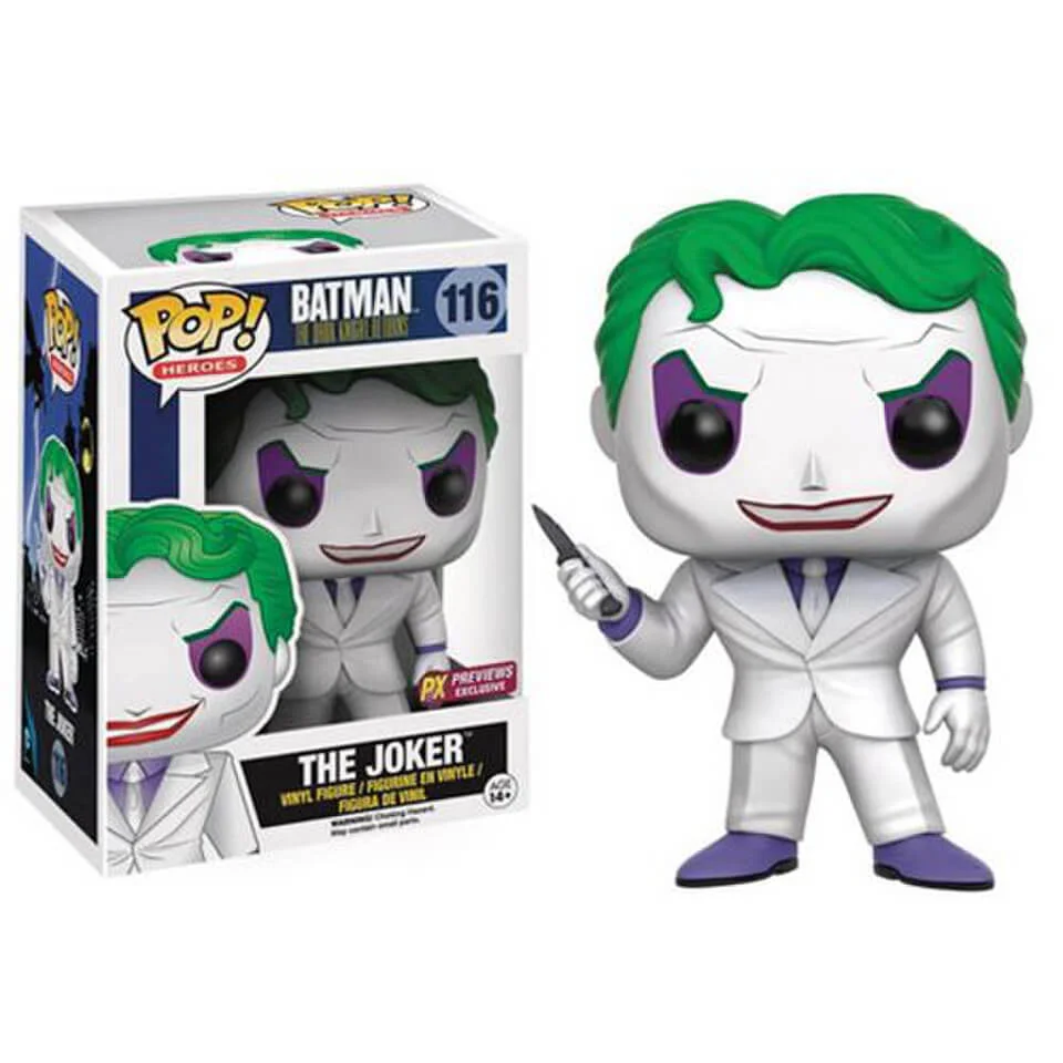 Batman: The Dark Knight Returns Joker Pop! Vinyl Figure - Previews Exclusive Image 1