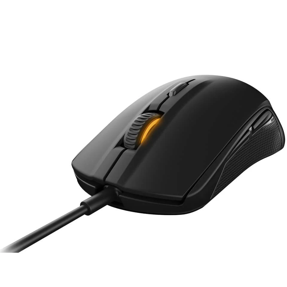 SteelSeries Rival 100 Optical Mouse - Black Image 1