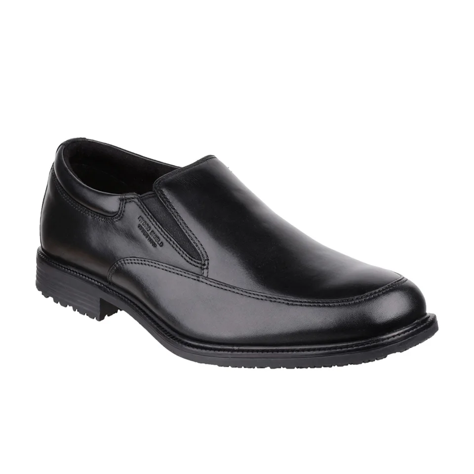 Rockport Men's Essential Details Waterproof Slip On Shoes - Black - UK 7 - Black Image 1