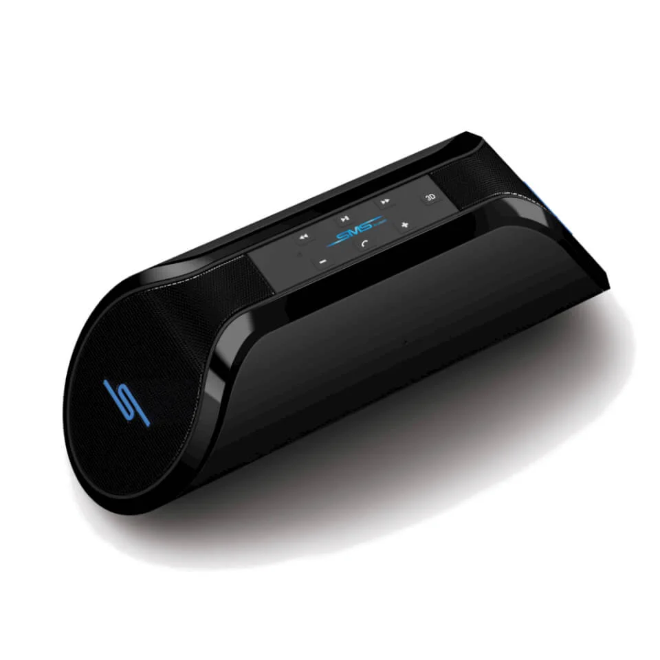 SMS Sync by 50 Cent Portable Bluetooth Speaker - Black Image 1