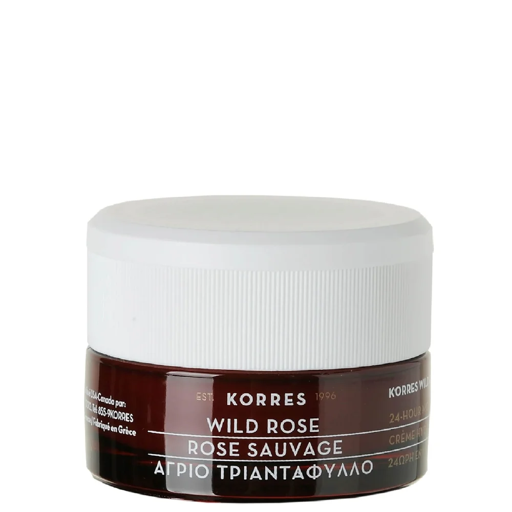 KORRES Natural Wild Rose Brightening Day Cream for Normal/Dry Skin 40ml Image 1