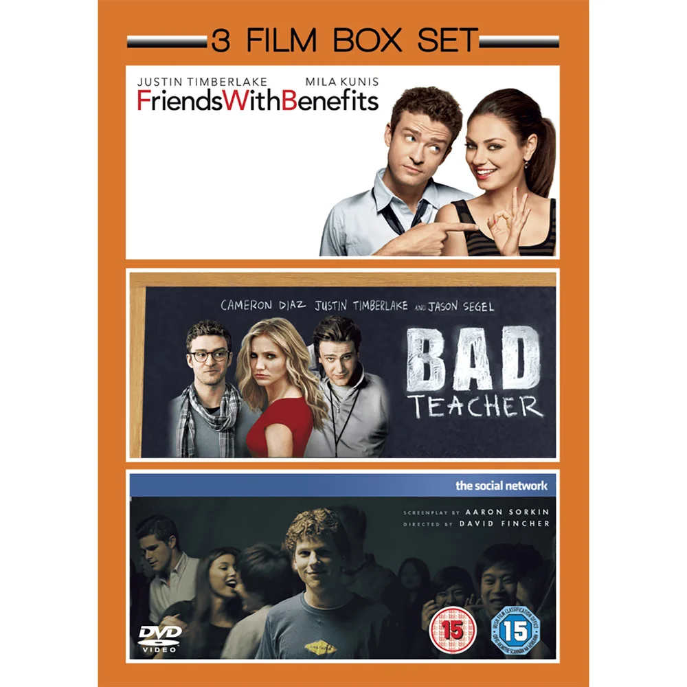 Friends with Benefits / The Social Network / Bad Teacher Image 1