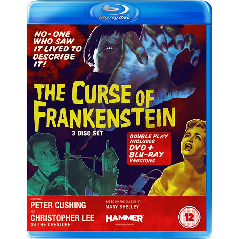 The Curse of Frankenstein - Double Play (Blu-Ray and DVD) Image 1