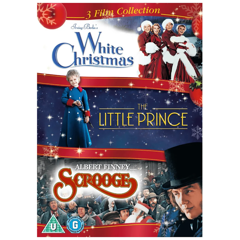 Christmas Triple Pack - White Christmas / The Little Prince / Scrooge Image 1