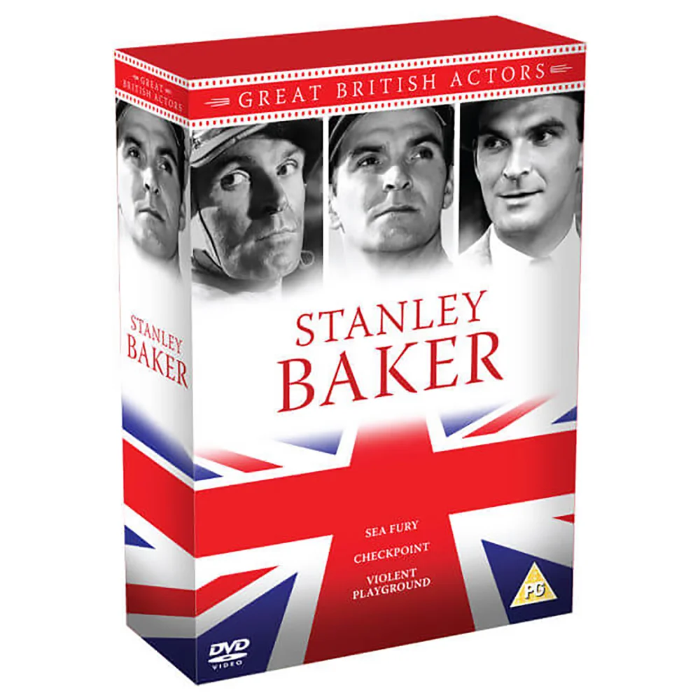 Stanley Baker Box Set - Violent Playground / Sea Fury / Checkpoint Image 1