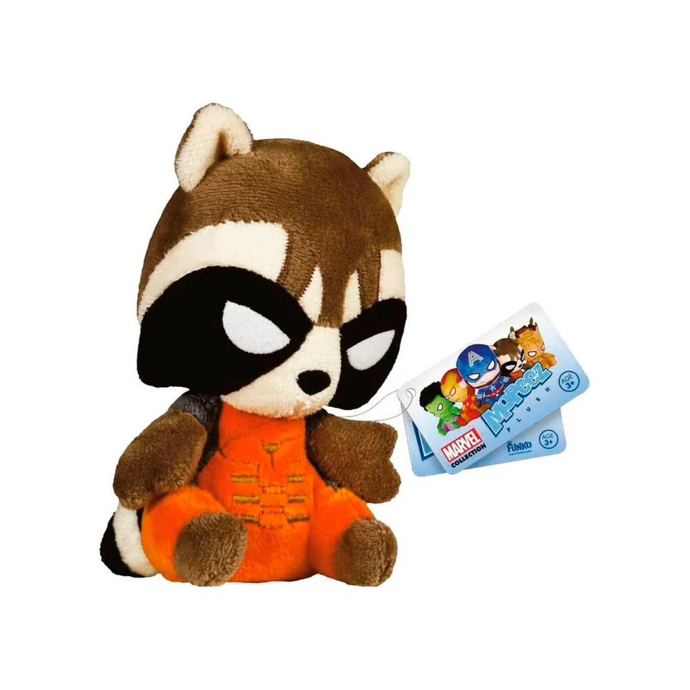 Mopeez Marvel Guardians of the Galaxy Rocket Raccoon Plush Figure Image 1
