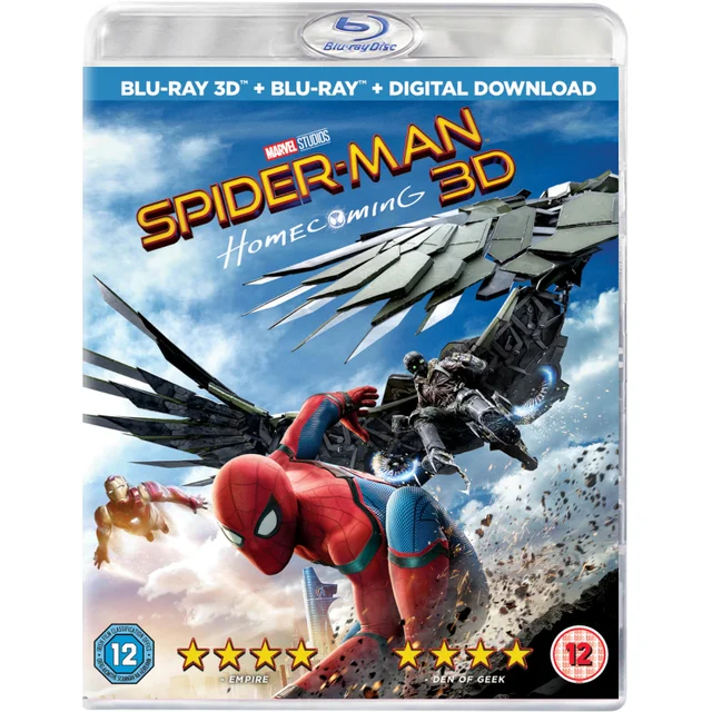 Spider-Man Homecoming 3D (Includes 2D Version)