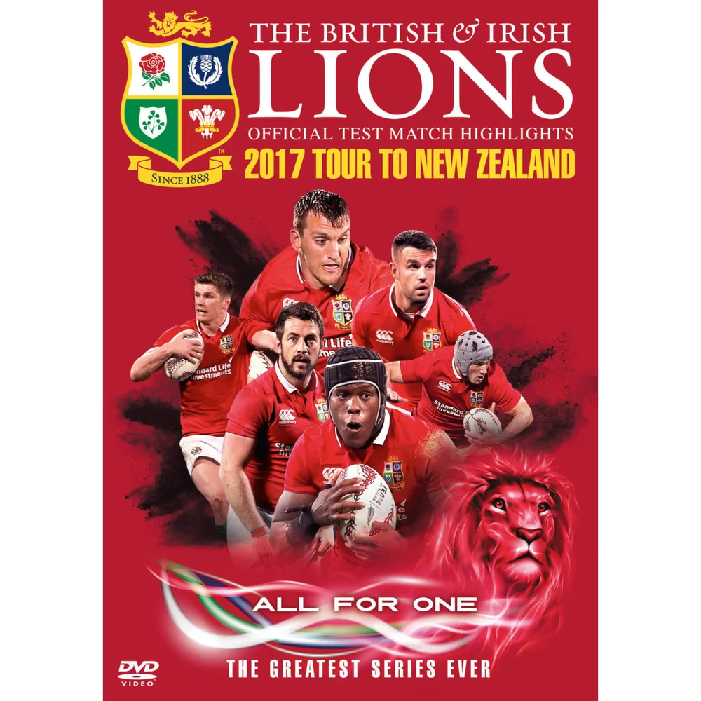 British and Irish Lions: Official Test Match Highlights 2017 Tour to New Zealand Image 1