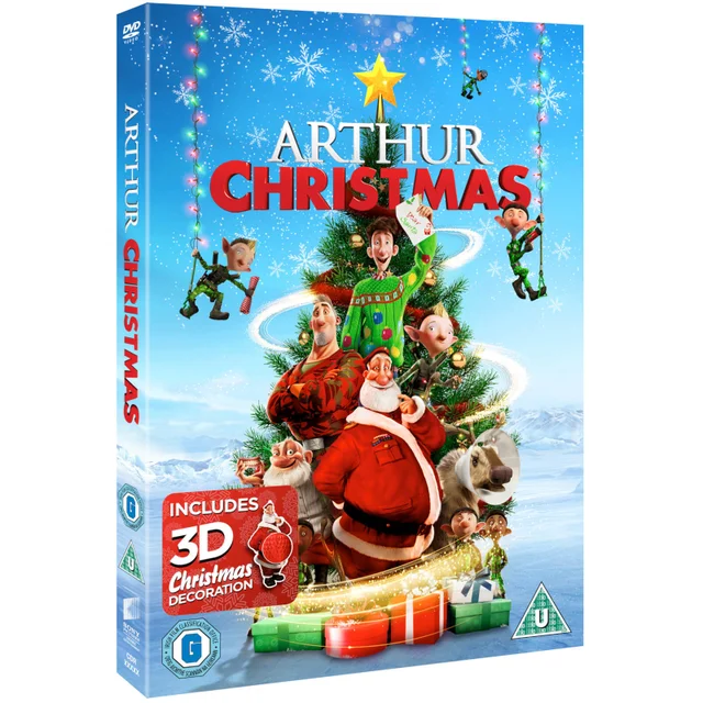 Arthur Christmas - Incl. Christmas Decoration