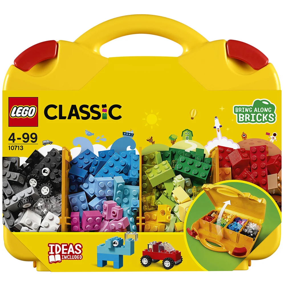 LEGO Classic: Creative Suitcase Building Bricks (10713) Image 1