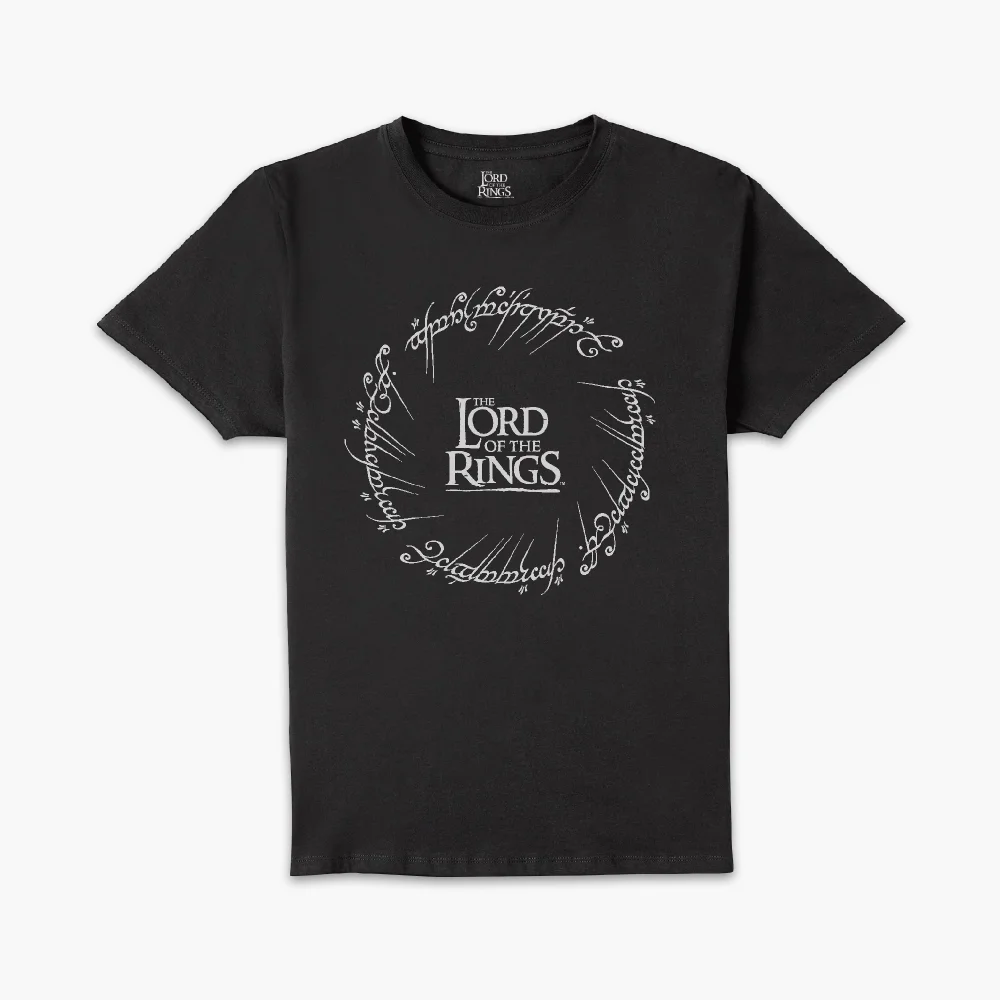 The Lord Of The Rings Men's T-Shirt in Black - S Image 1