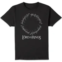 The Lord Of The Rings Men's T-Shirt in Black - undefined undefined