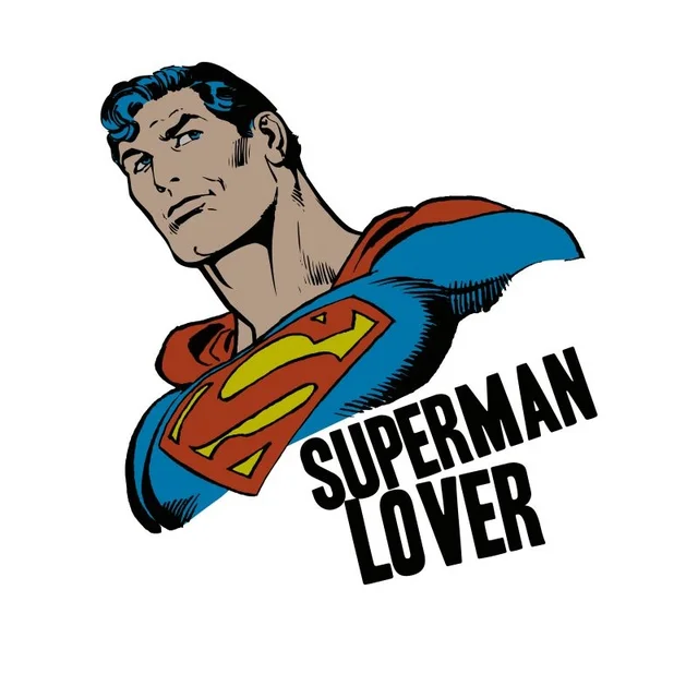 DC Comics Superman Lover T-Shirt - White