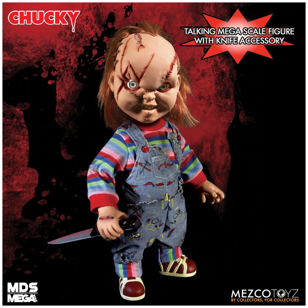 Mezco Bride Of Chucky MDS Mega Scale Doll - Scarred Chucky Image 1
