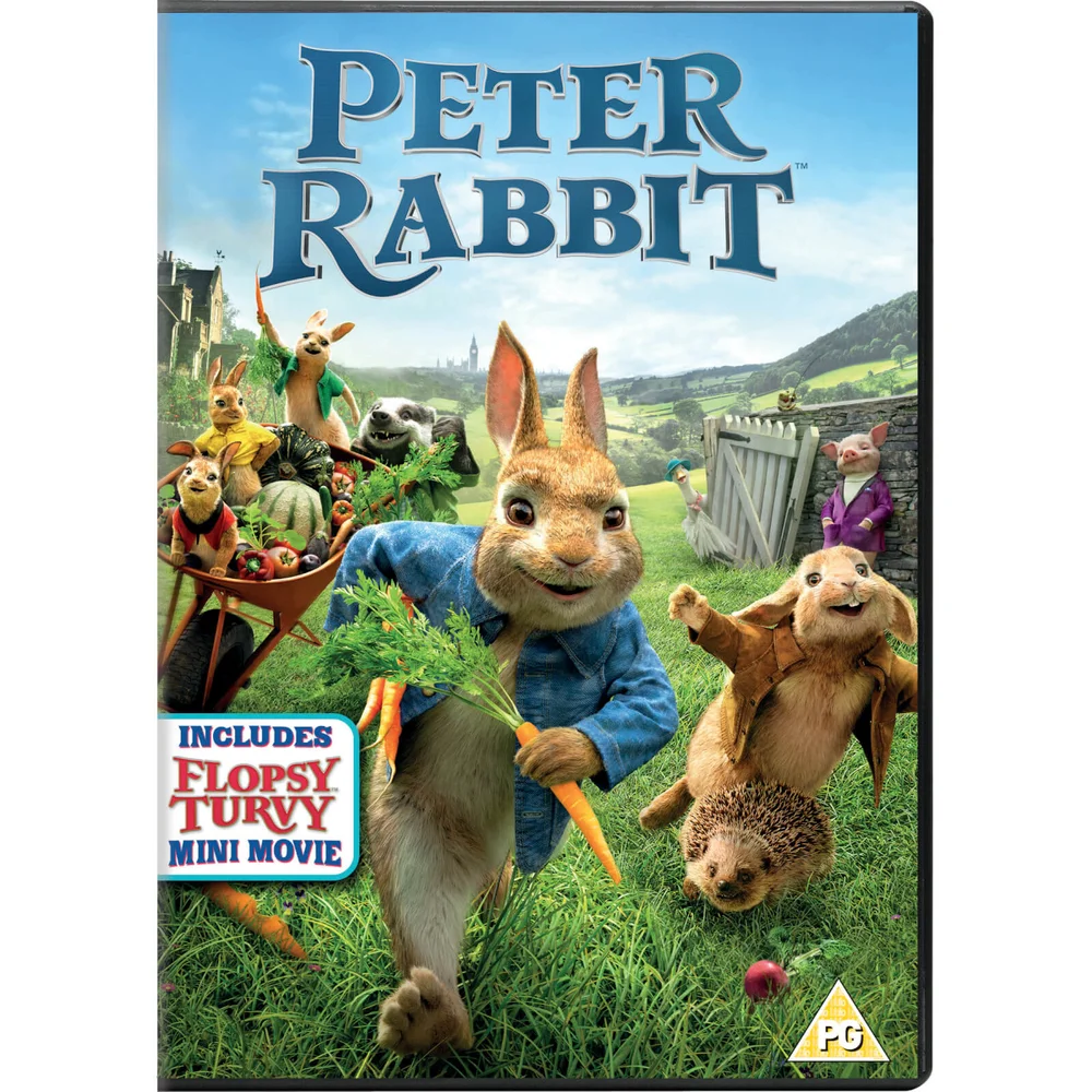 Peter Rabbit - Limited Edition DVD + Book (Pre-Order Exclusive) Image 1