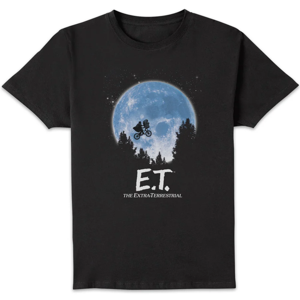 ET Moon Silhouette T-Shirt - Black - S Image 1