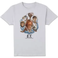 ET Painted Portrait T-Shirt - White