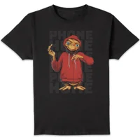 ET Phone Home Stylised T-Shirt - Black - undefined undefined