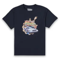 Back To The Future Clockwork T-Shirt - Navy - undefined undefined
