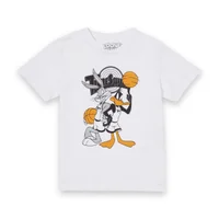Space Jam Bugs And Daffy Tune Squad Kids' T-Shirt - White - undefined undefined