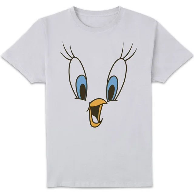 Looney Tunes Tweety Face Men's T-Shirt - White