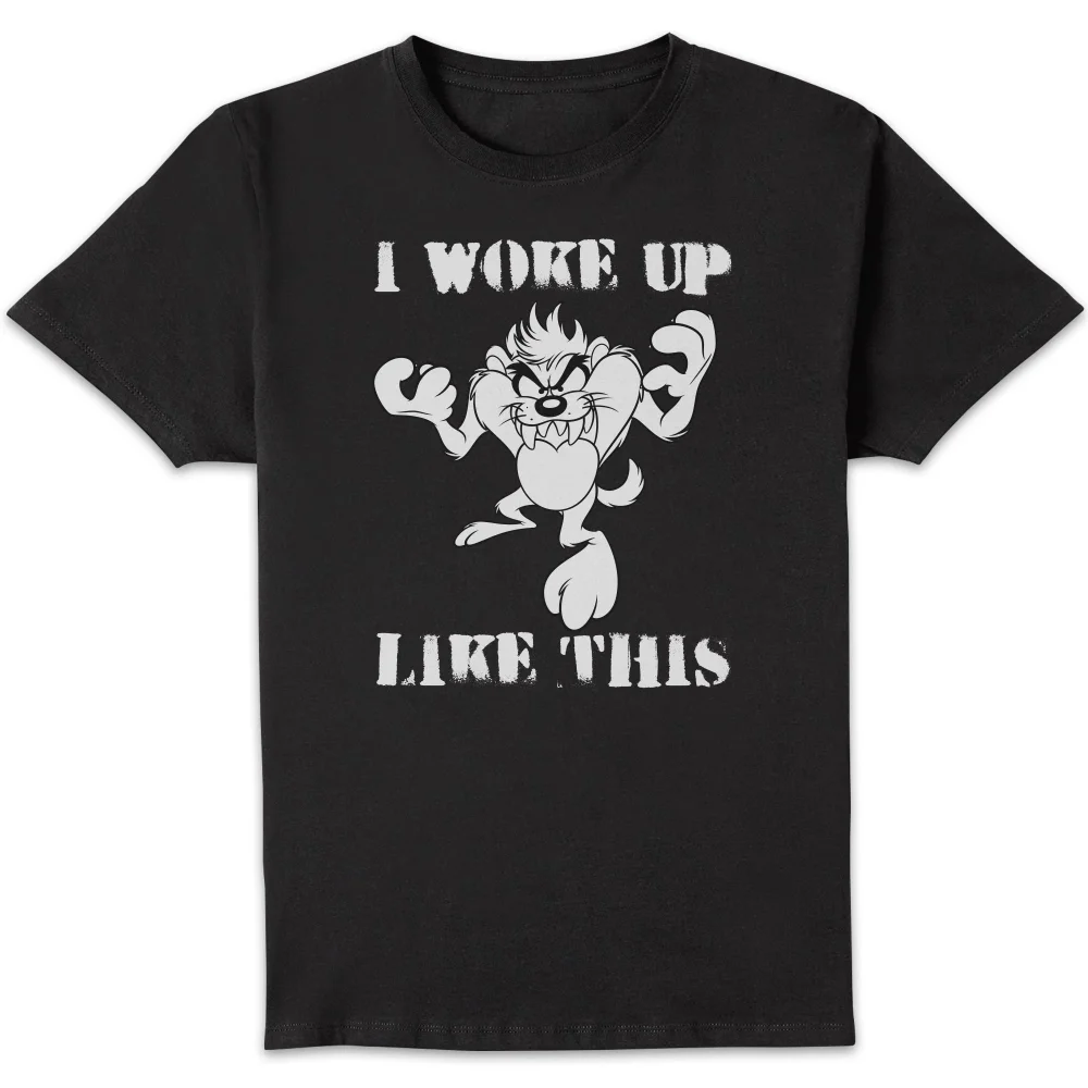 Looney Tunes I Woke Up Like This Men's T-Shirt - Black - S Image 1