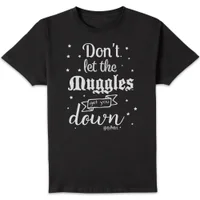 Harry Potter Don't Let The Muggles Get You Down Men's T-Shirt - Black - undefined undefined